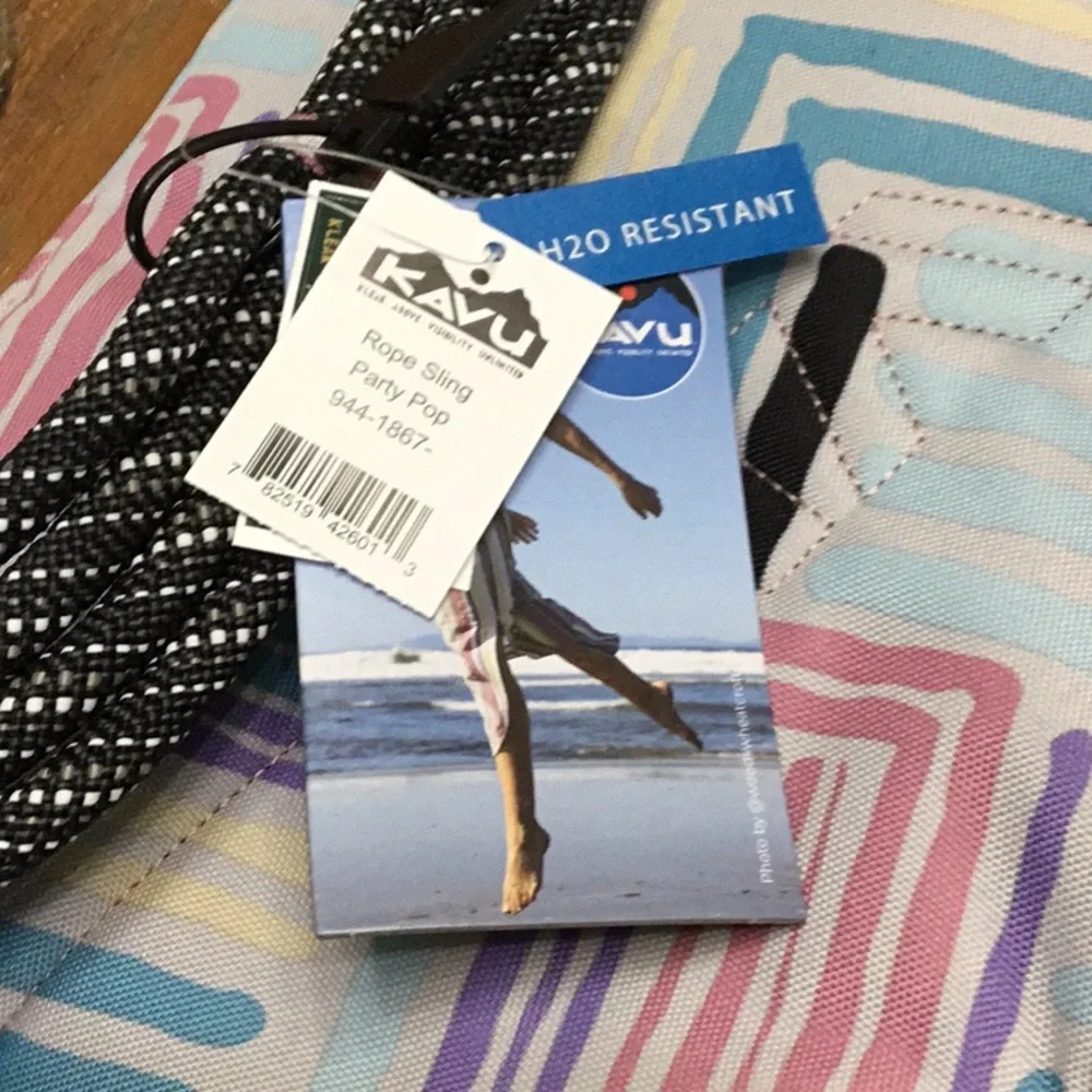 NWT Kavu Rope Sling-Party Pop